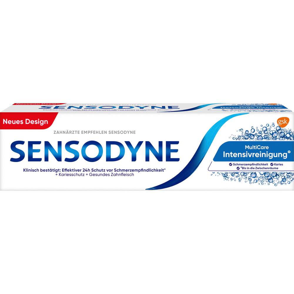 Produktabbildung Sensodyne Zahncreme MultiCare, Intensivreinigung