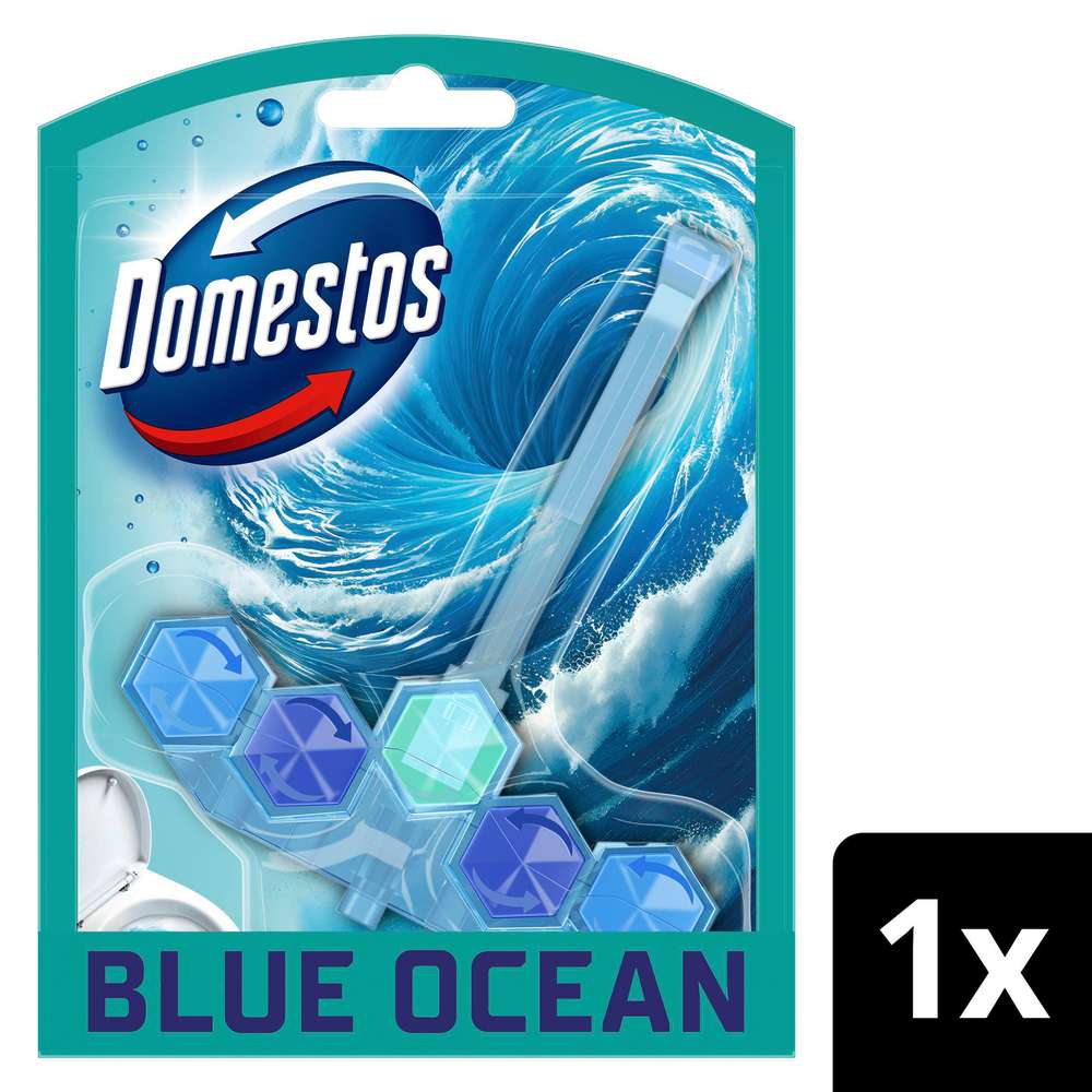 Produktabbildung Domestos WC-Stein Power 5, Blauspüler Ocean