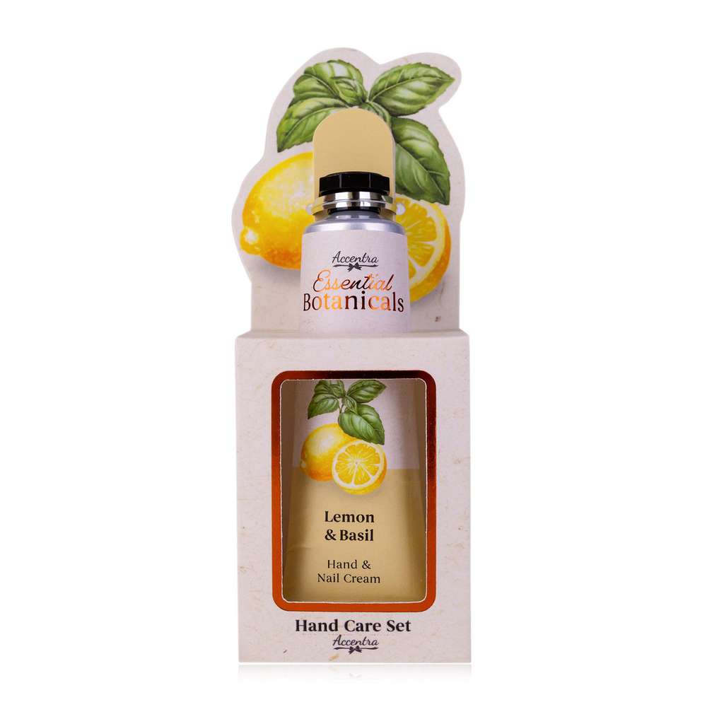 Produktabbildung Accentra Handcreme + Feile, Lemon & Basil