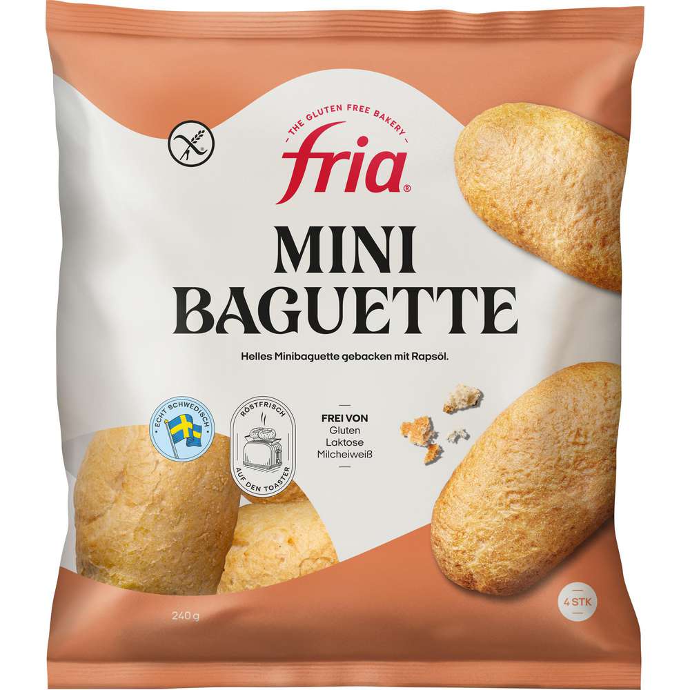 Produktabbildung Fria Minibaguette, tiefgekühlt