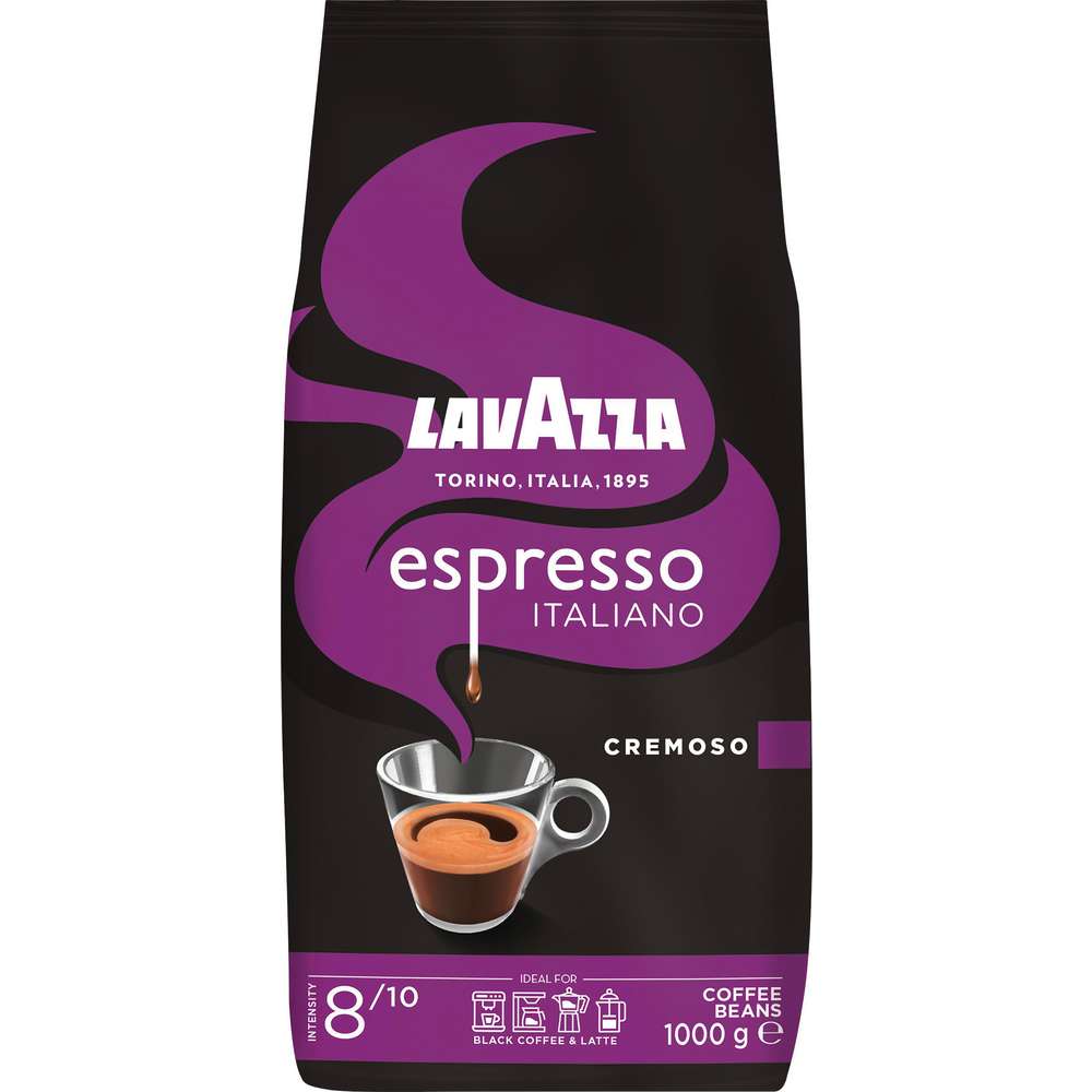 Produktabbildung Lavazza Espresso Cremoso, ganze Bohne