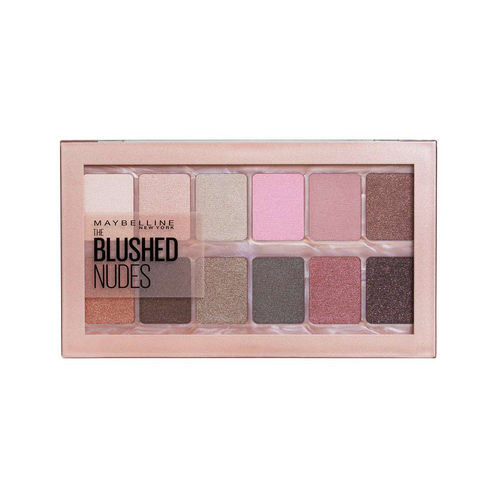 Produktabbildung Maybelline Lidschatten The Blushed Nudes Palette