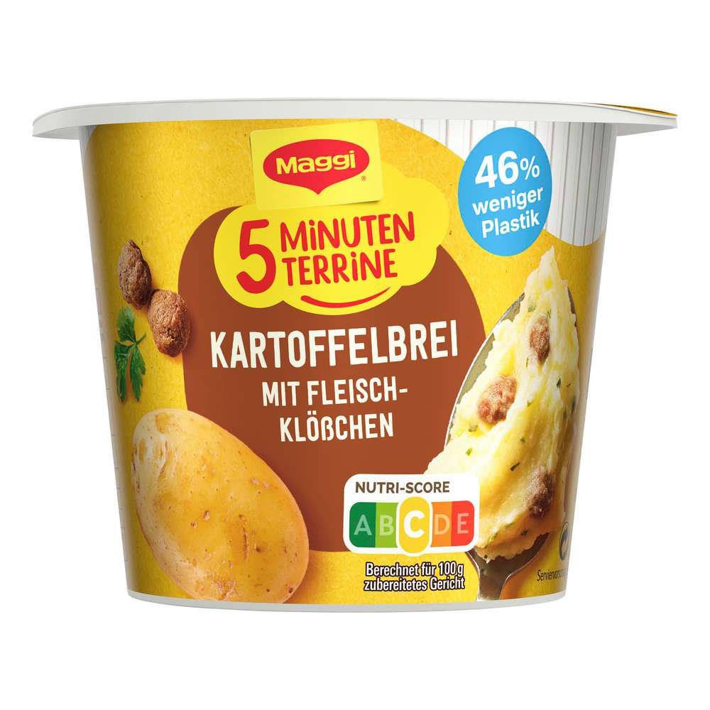 Produktabbildung Maggi 5 Minuten Terrine, Kartoffelbrei mit Fleischklößchen
