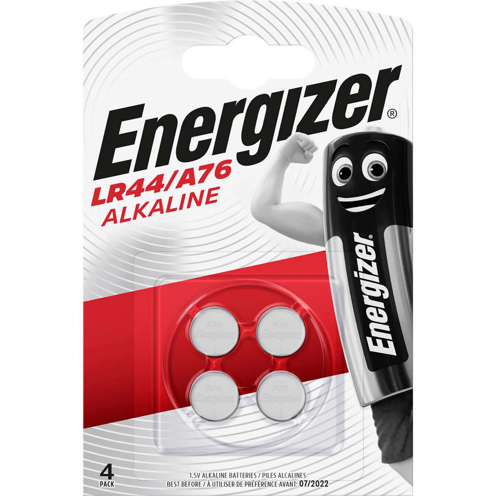 Produktabbildung Energizer Knopfbatterie LR44 A76