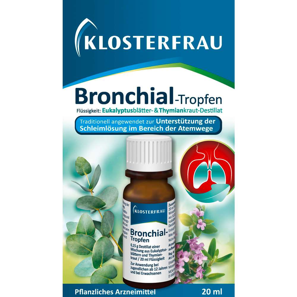 Produktabbildung Klosterfrau Broncholind, Bronchialtropfen