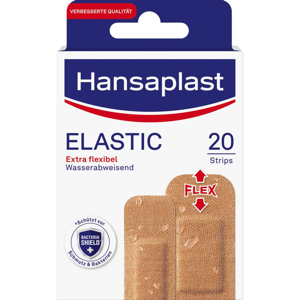 Produktabbildung Hansaplast Pflaster, Elastic, 20 Strips