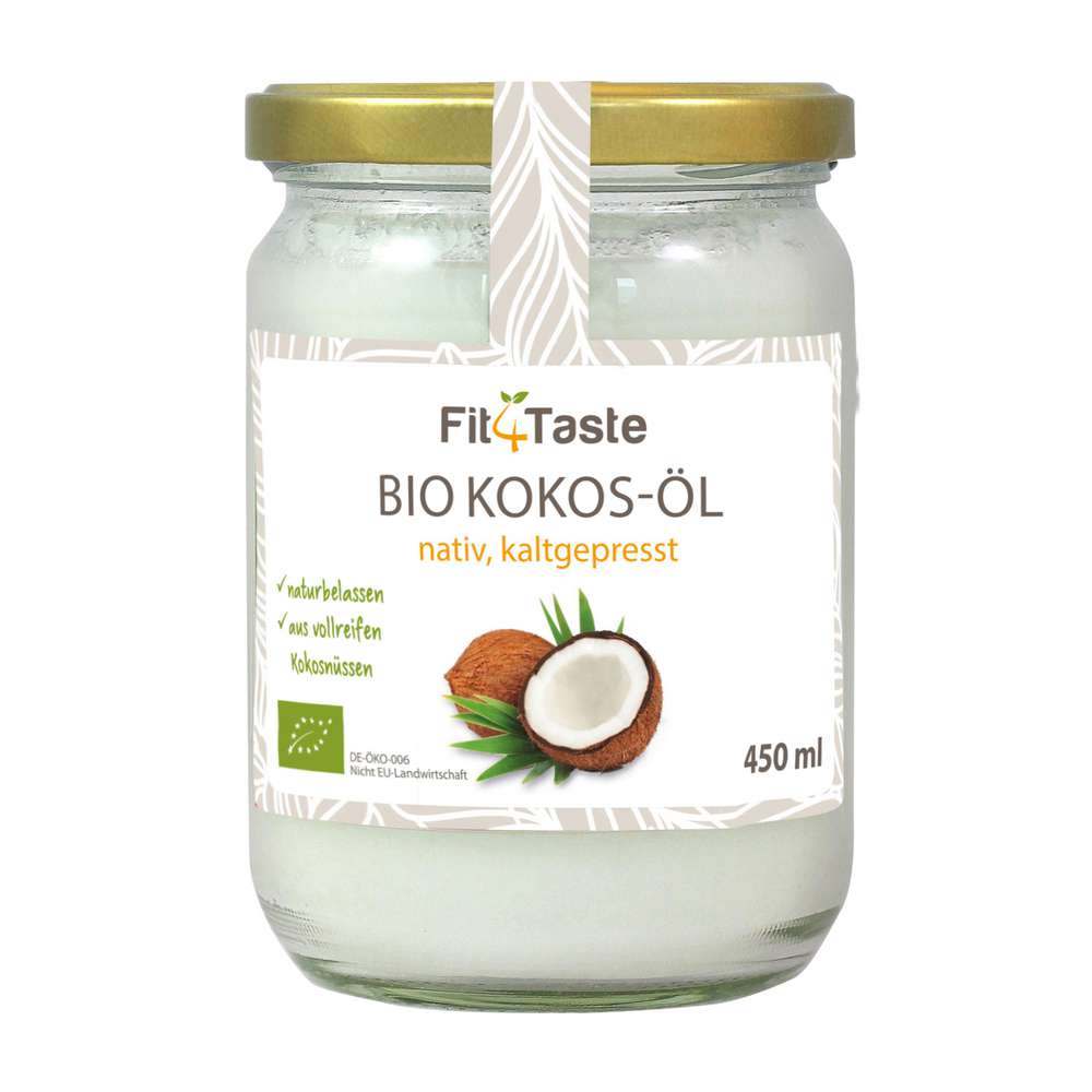 Produktabbildung Fit4Taste Bio Kokos-Öl