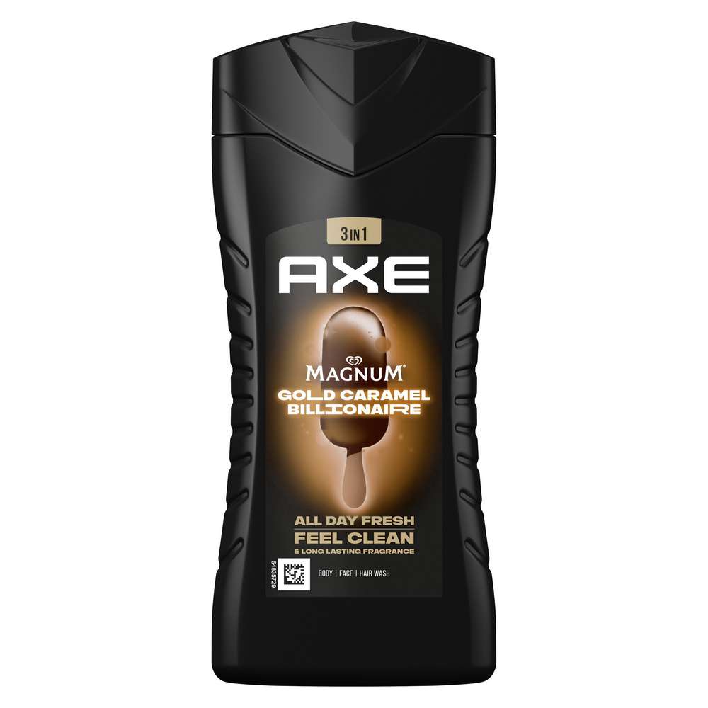 Produktabbildung Axe Duschgel, Magnum Gold Caramel Billionaire