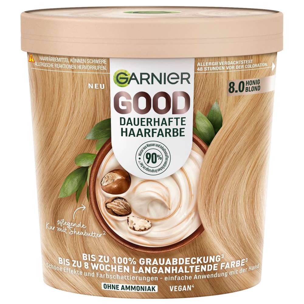 Produktabbildung Garnier Good Haarfarbe, 8.0 Honig Blond