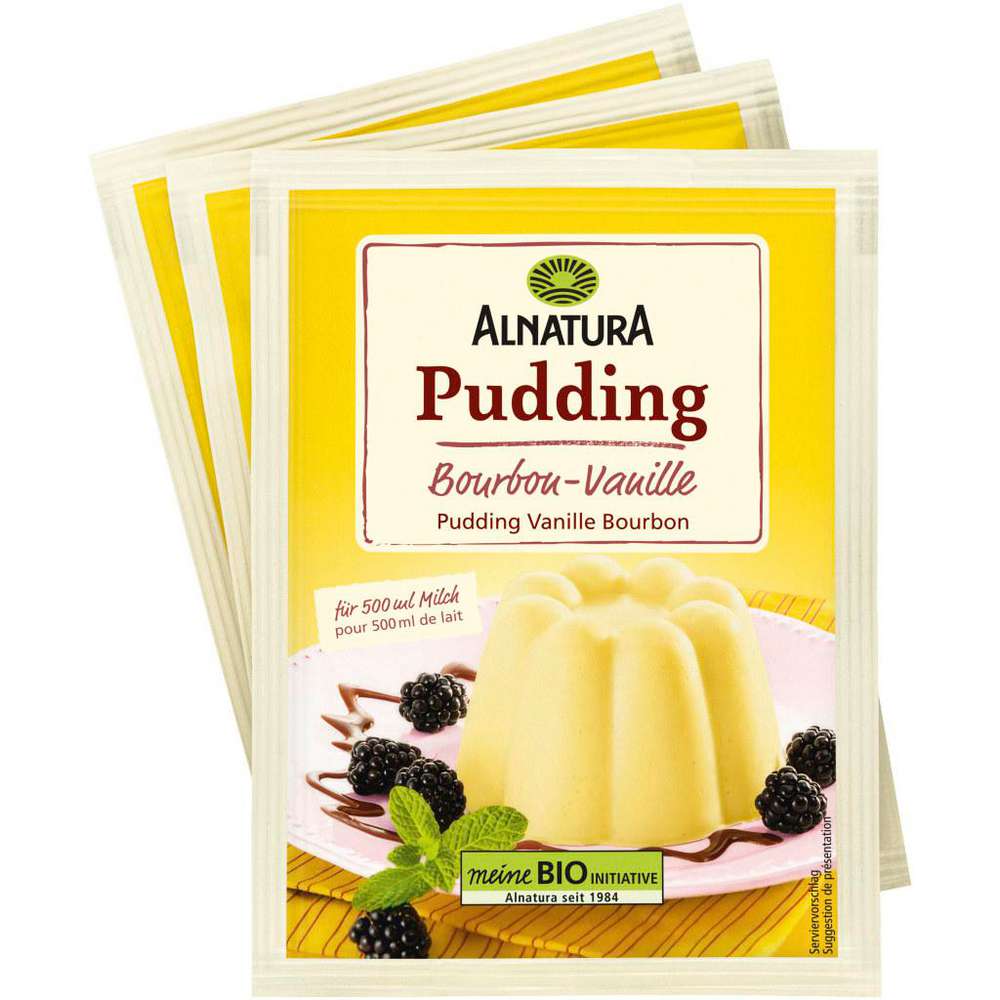 Produktabbildung Alnatura Puddingpulver, Bourbon-Vanille