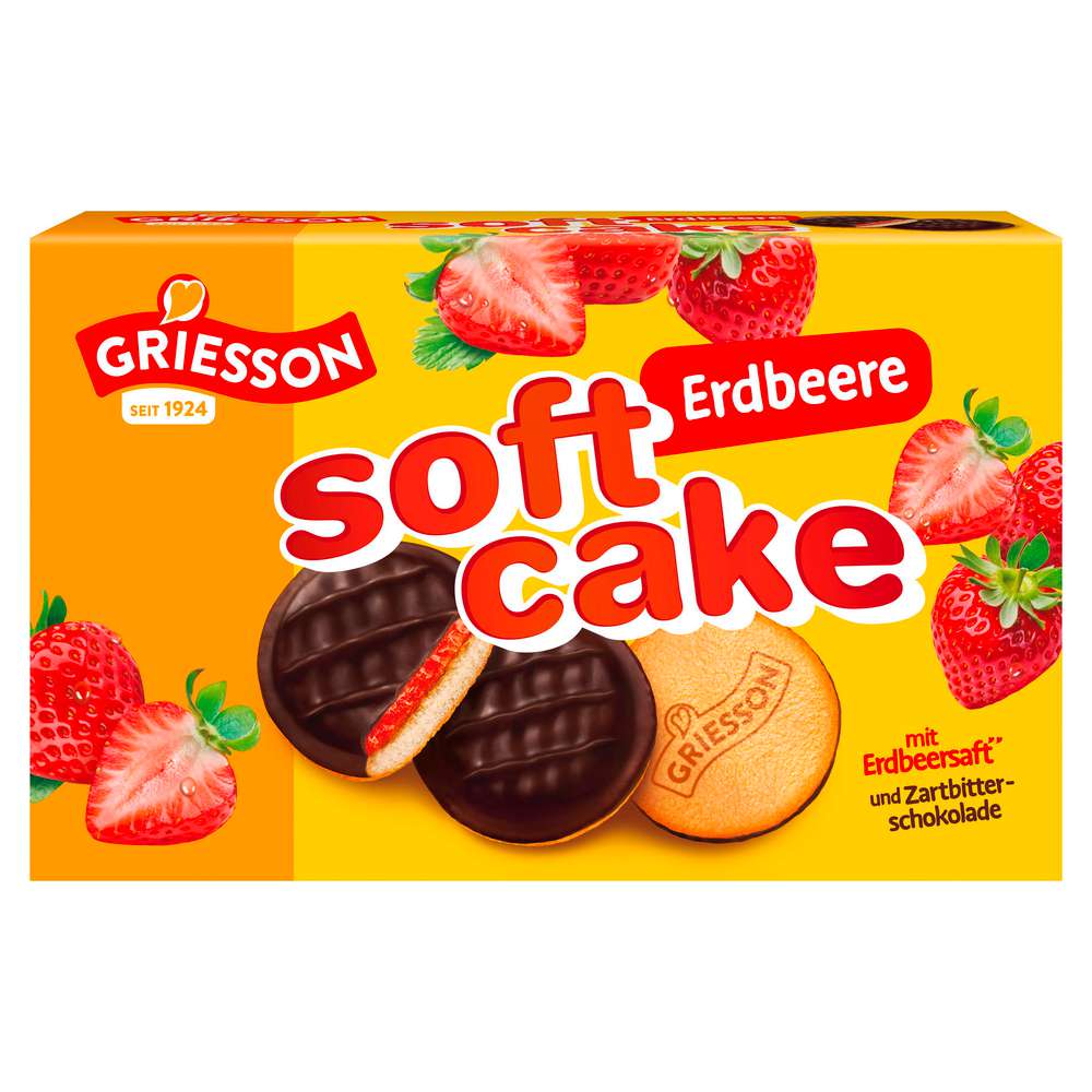 Produktabbildung Griesson Soft Cake Erdbeere