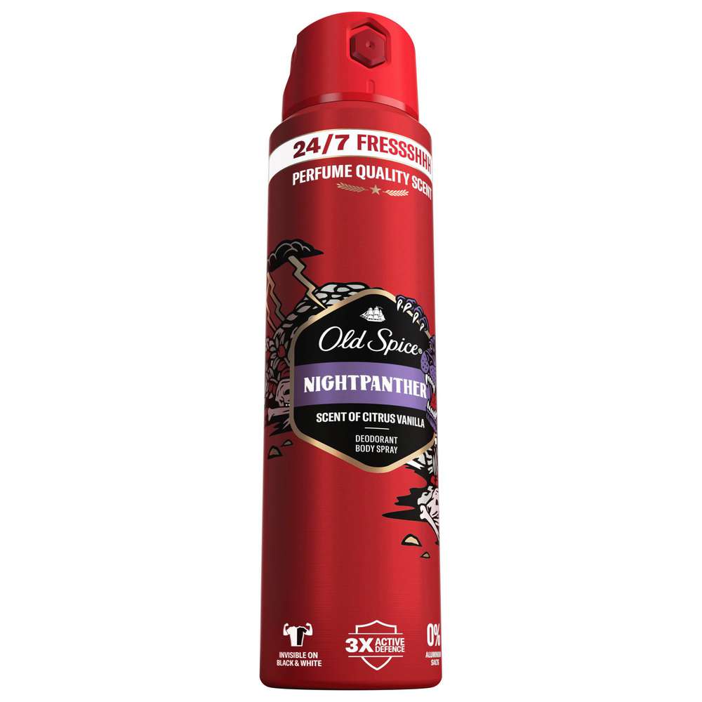 Produktabbildung Old Spice Deo Spray, Night Panther