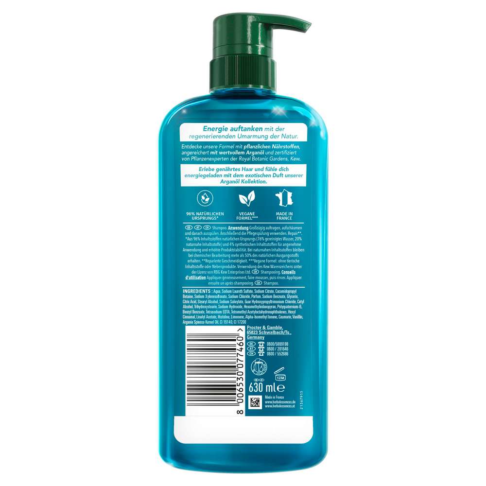 Produktabbildung Herbal Essences Shampoo, Repair Marokkanisches Arganöl
