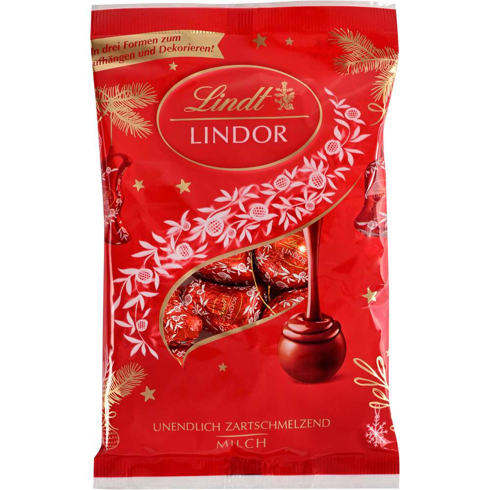 Produktabbildung Lindt Lindor Baumbehang, Milchschokolade