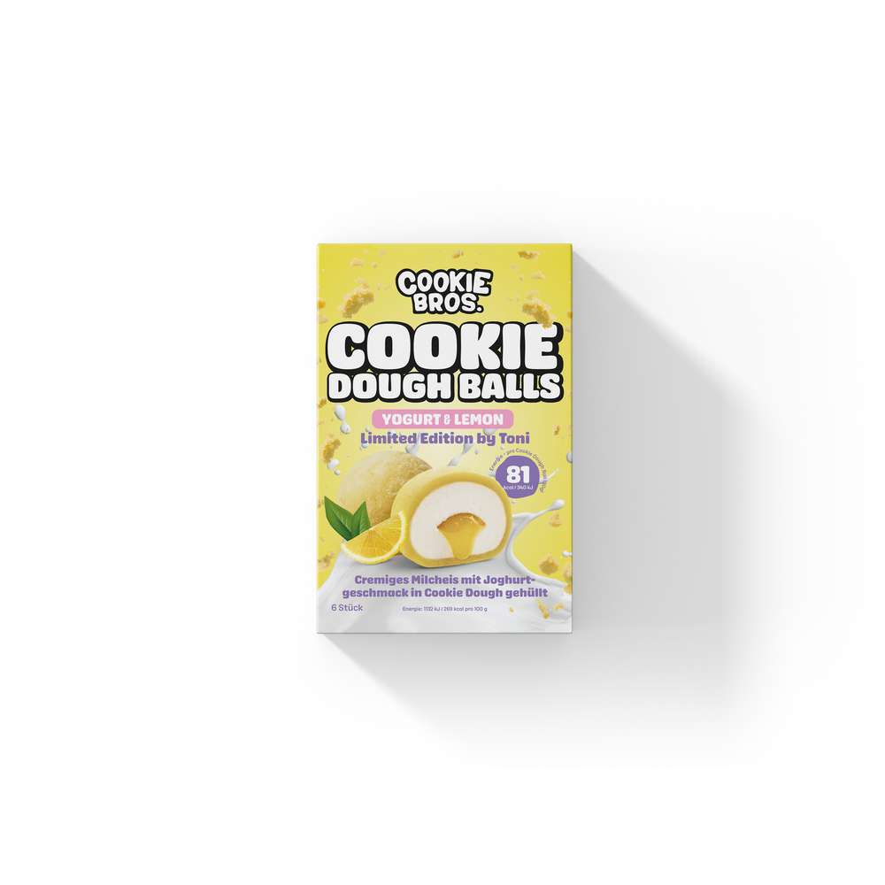 Produktabbildung Cookie Bros. Cookie Dough Balls - Yogurt & Lemon