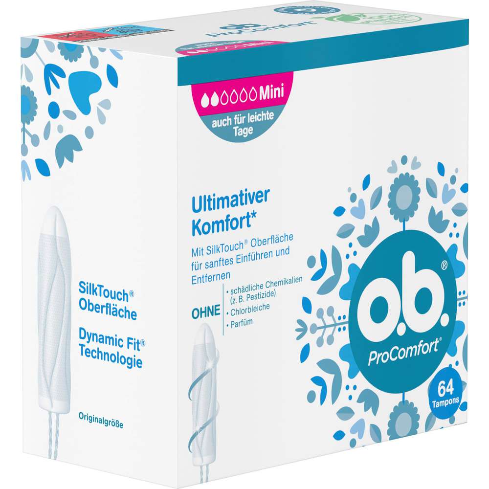 Produktabbildung o.b. ProComfort Tampons, Mini