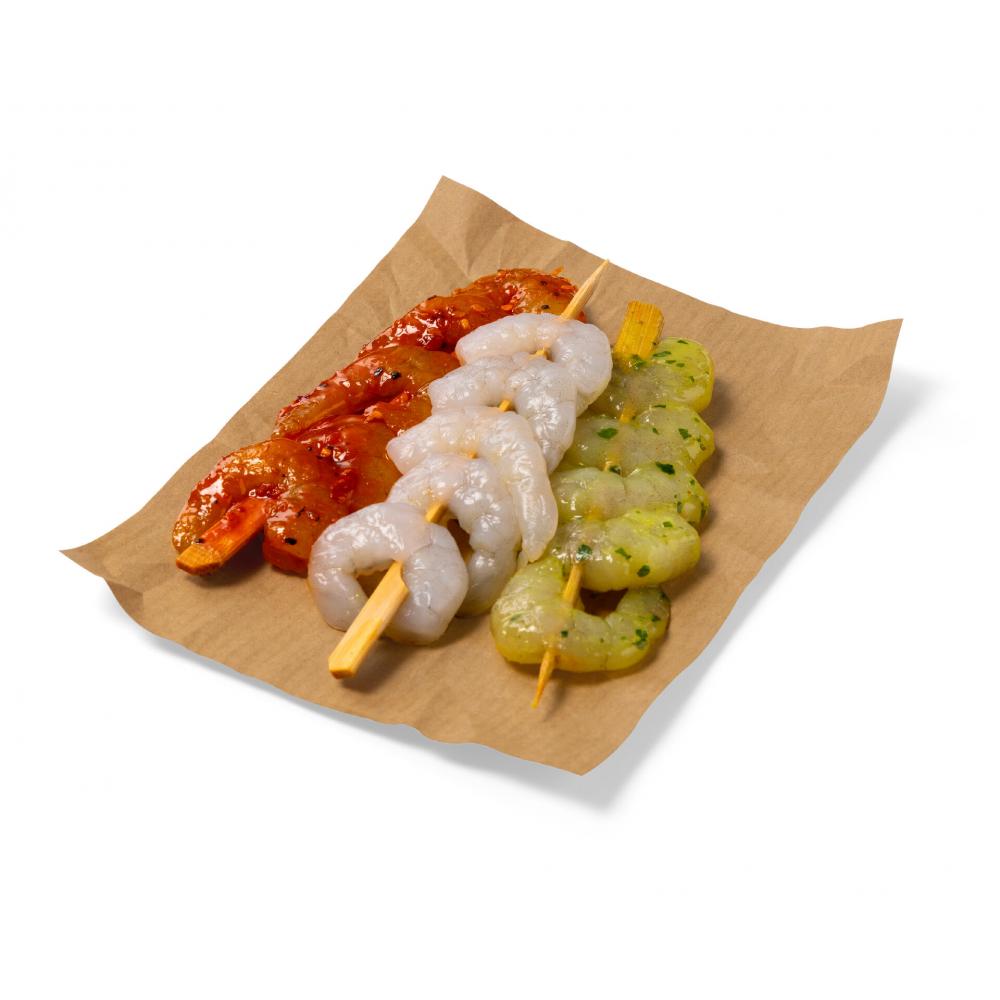 Produktabbildung keine Marke Garnelenspieß, pro Stück