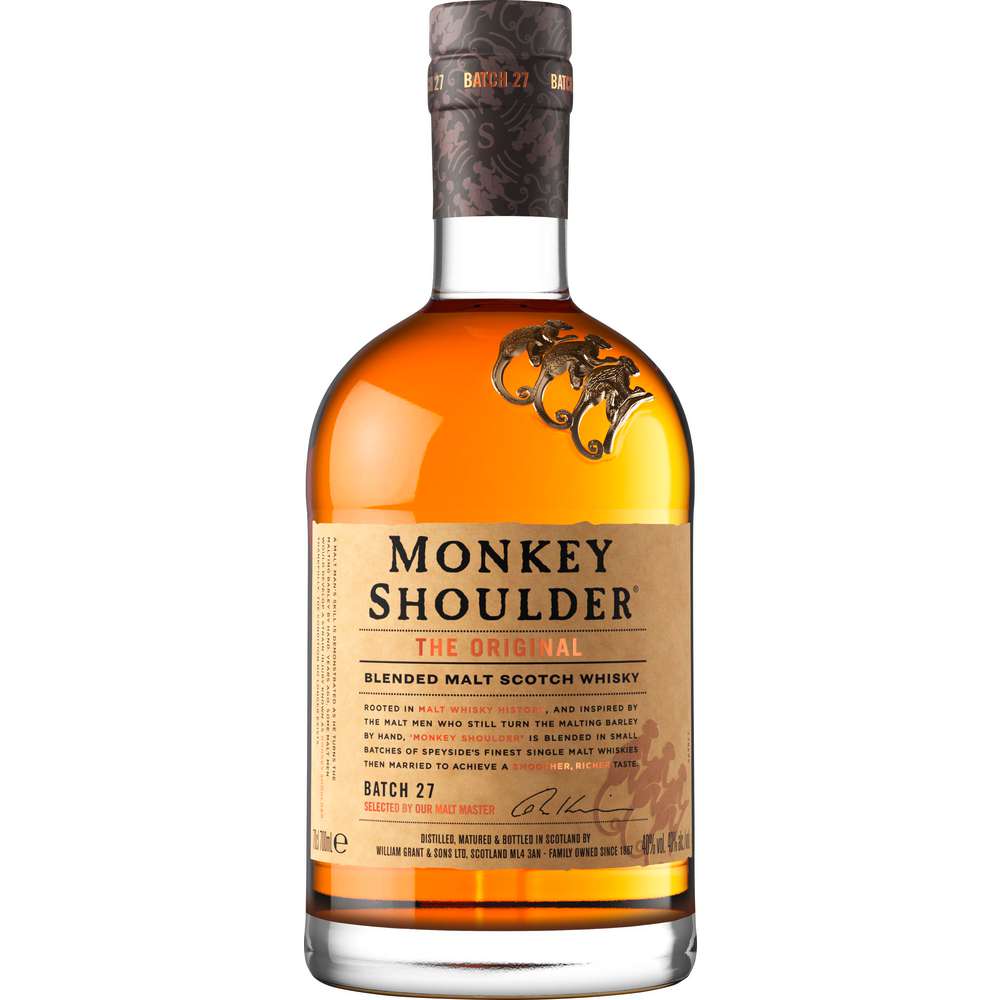 Produktabbildung Monkey Shoulder Scotch Whiskey 40%
