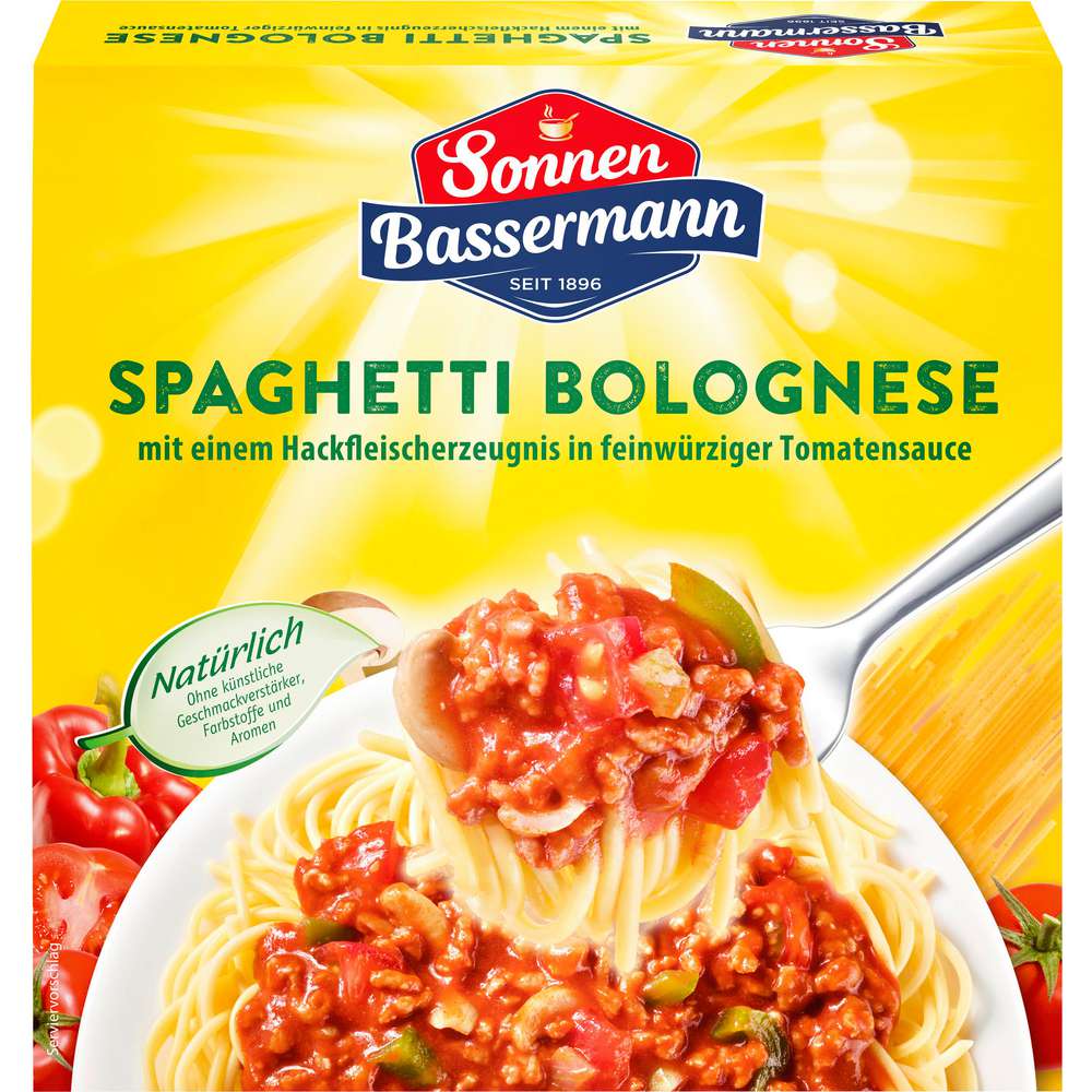 Produktabbildung Sonnen Bassermann Spaghetti Bolognese