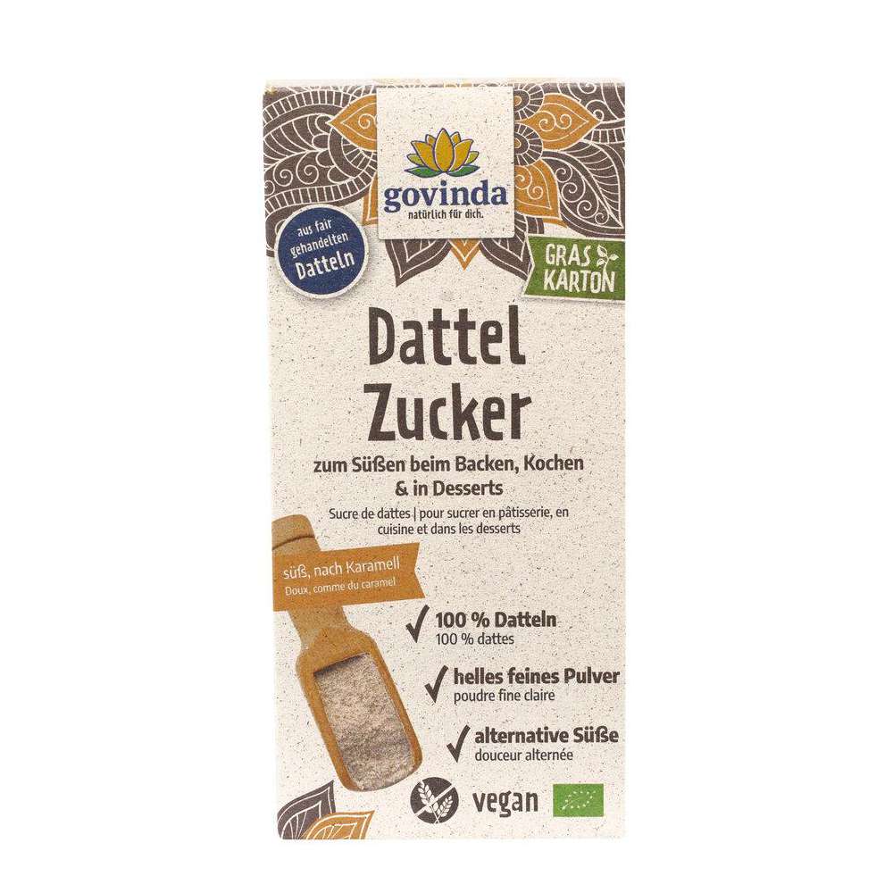 Produktabbildung Govinda Dattelzucker