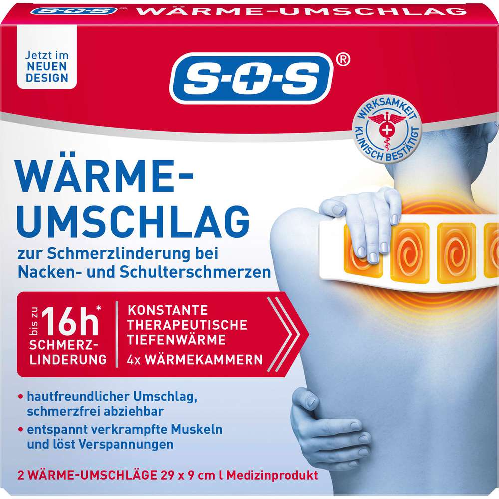 Produktabbildung SOS Wärme-Umschlag, 2 Stück