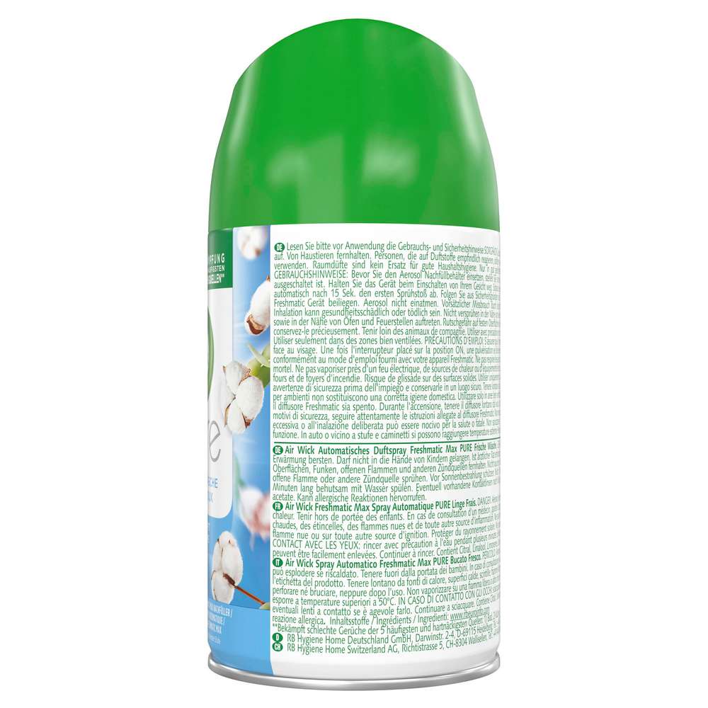 Produktabbildung Air Wick Duftspray Nachfüller für Freshmatic Pure, Frische Wäsche