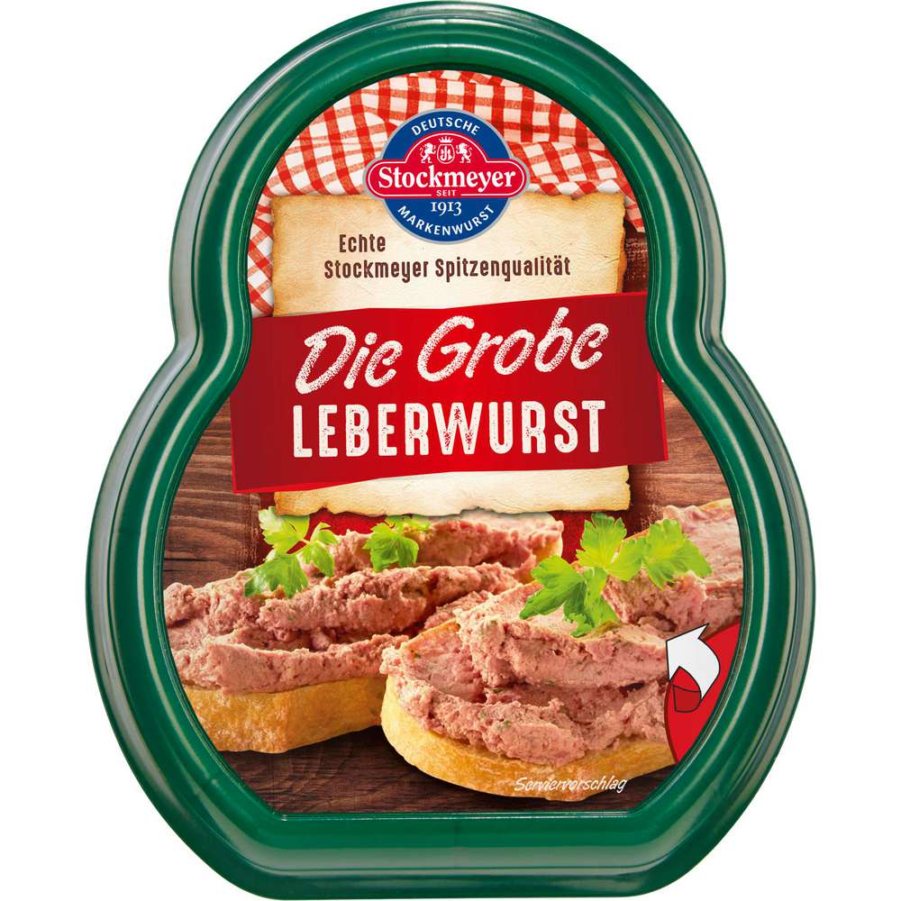 Produktabbildung Stockmeyer Leberwurst, grob