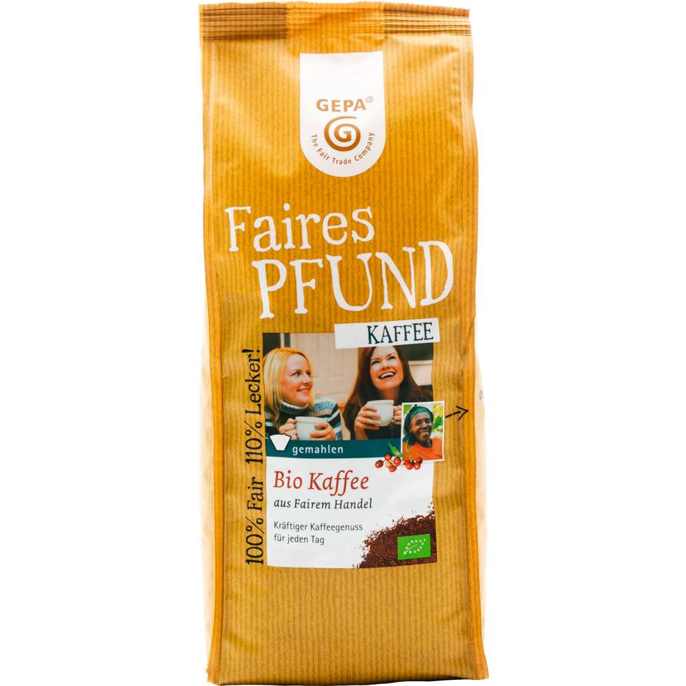 Produktabbildung Gepa Bio Kaffee Das Faire Pfund, gemahlen