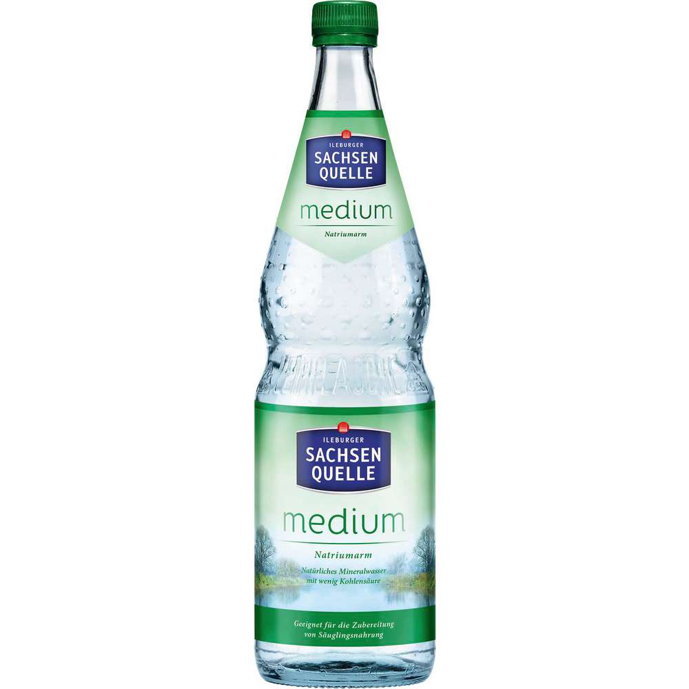 Produktabbildung Ileburger Sachsen Quelle Mineralwasser, Medium