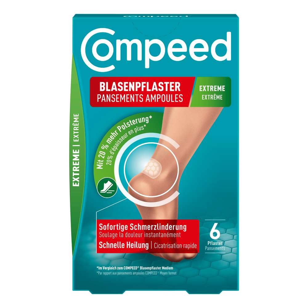 Produktabbildung Compeed Blasenpflaster Extreme 6er