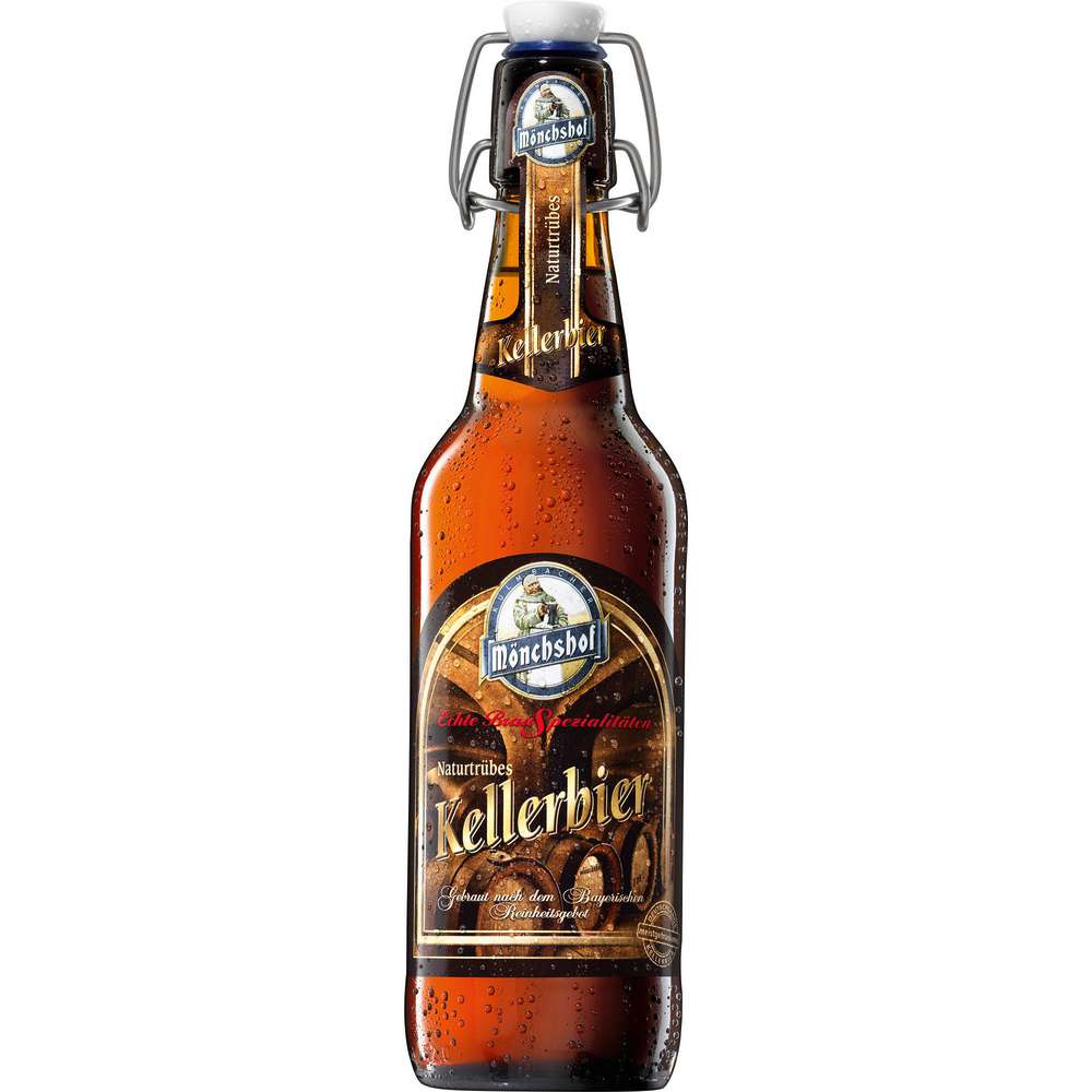 Produktabbildung Mönchshof Kellerbier, naturtrüb 5,4 %