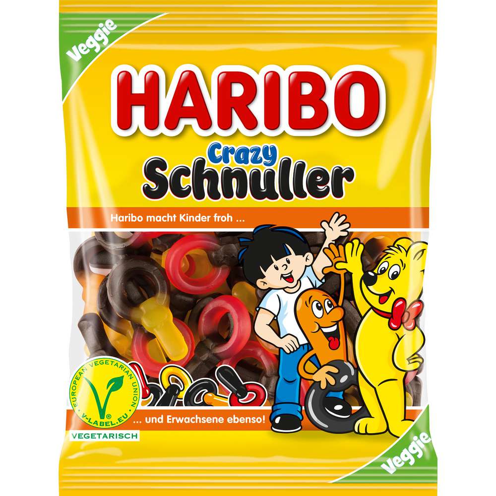 Produktabbildung Haribo Lakritze Crazy Schnuller