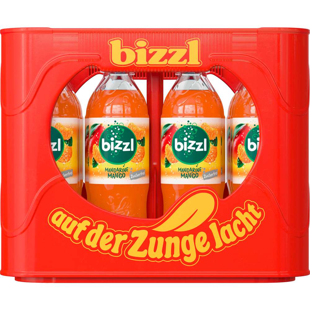 Produktabbildung Bizzl Mandarine-Mango Limonade (12x 1,000 Liter)