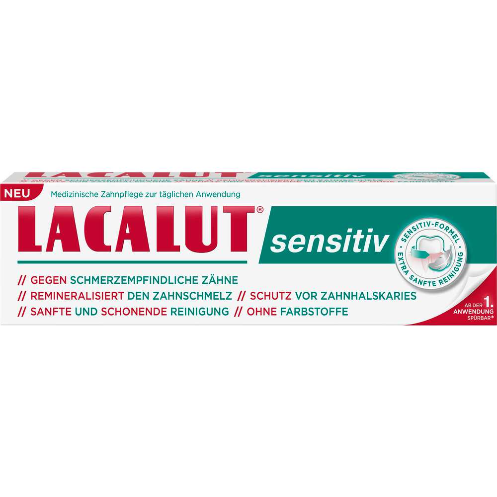 Produktabbildung Lacalut Zahncreme, Sensitiv