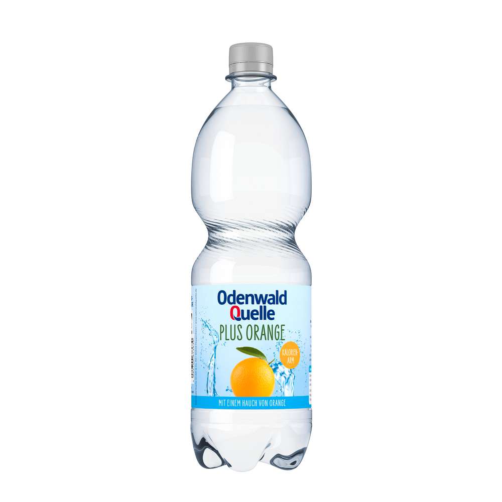 Produktabbildung Odenwald Quelle Wasser mit Geschmack Kohlensäure, Orange