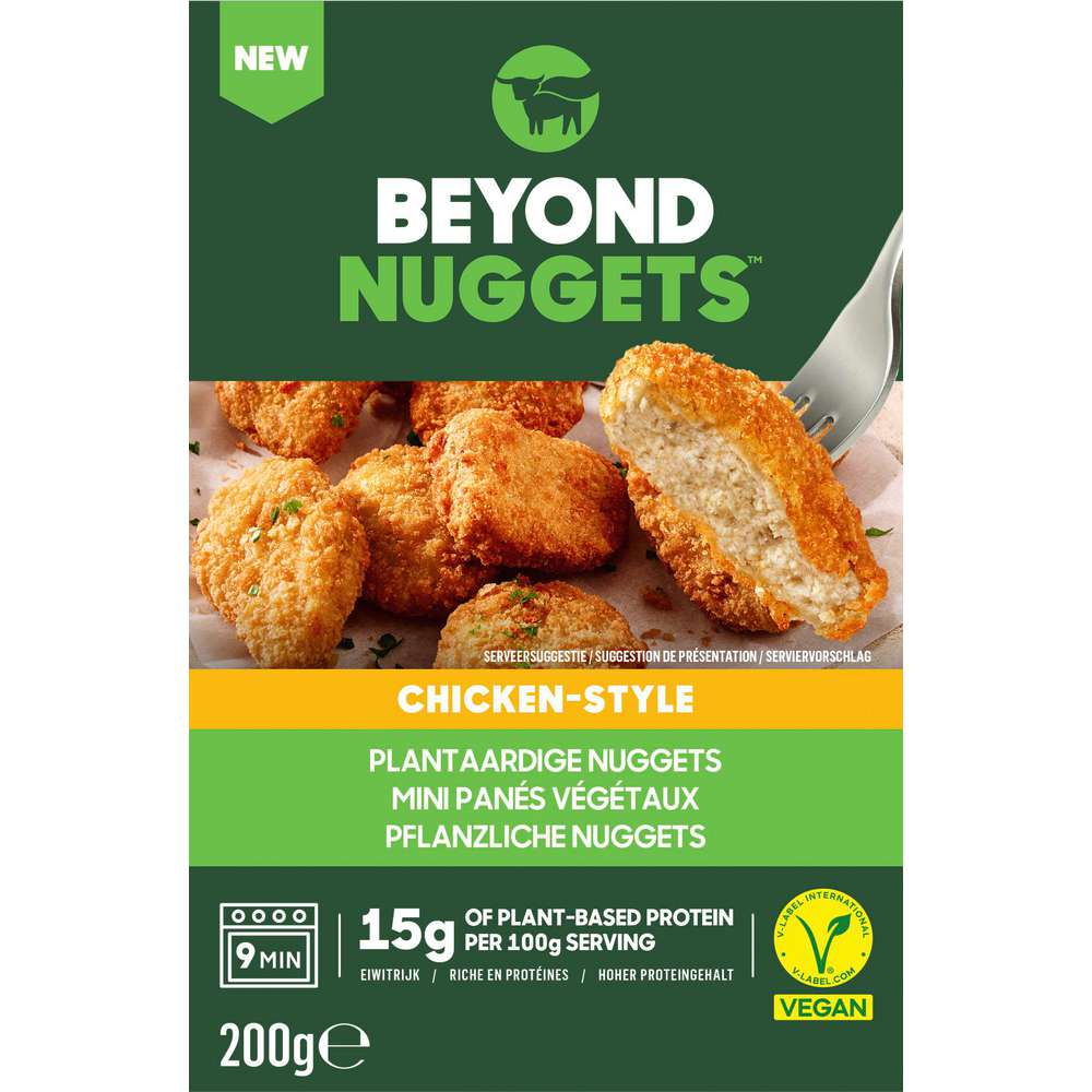 Produktabbildung Beyond Meat Vegane Nuggets Chicken-Style, tiefgekühlt