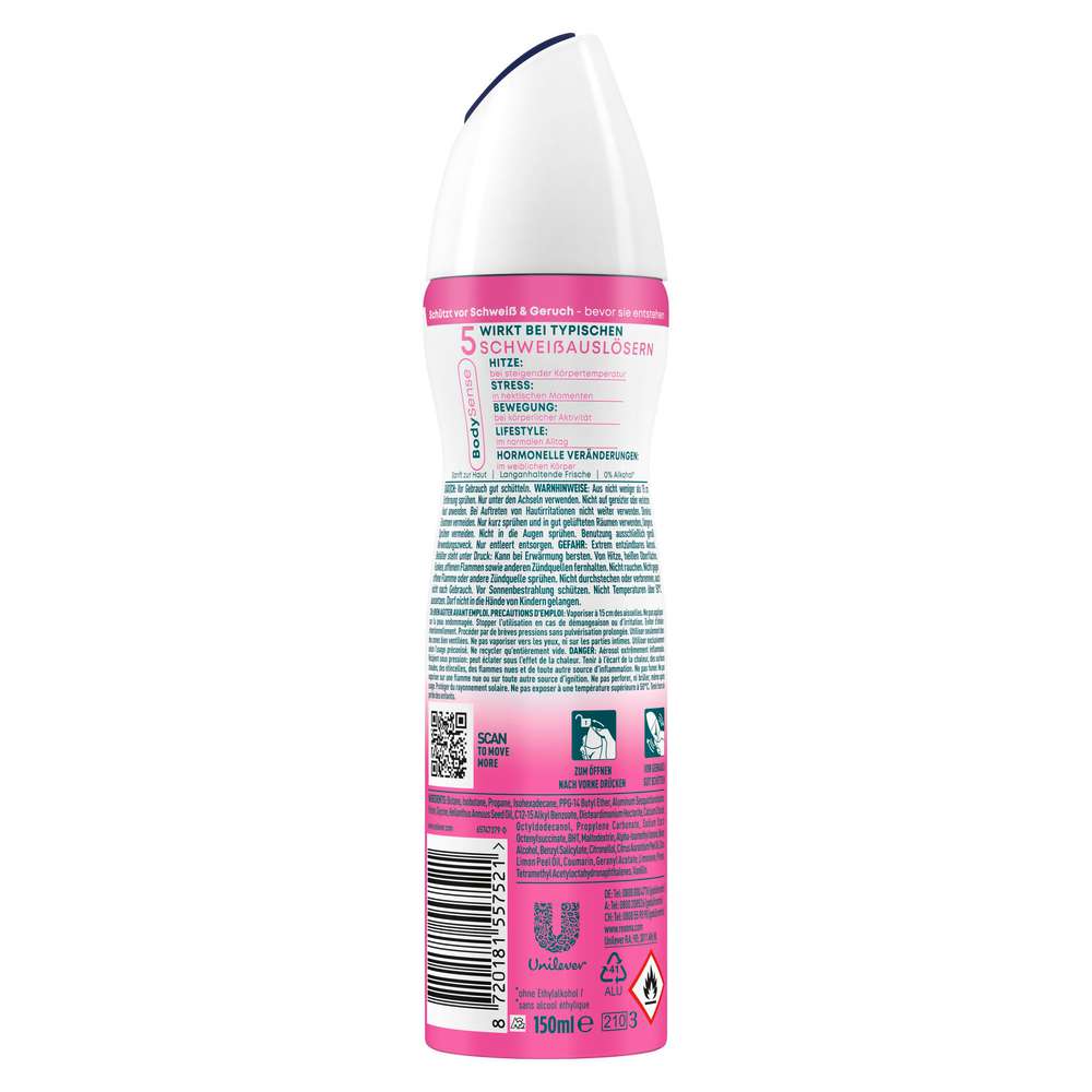 Produktabbildung Rexona Deo Spray Nonstop Protection, Bright Bouquet