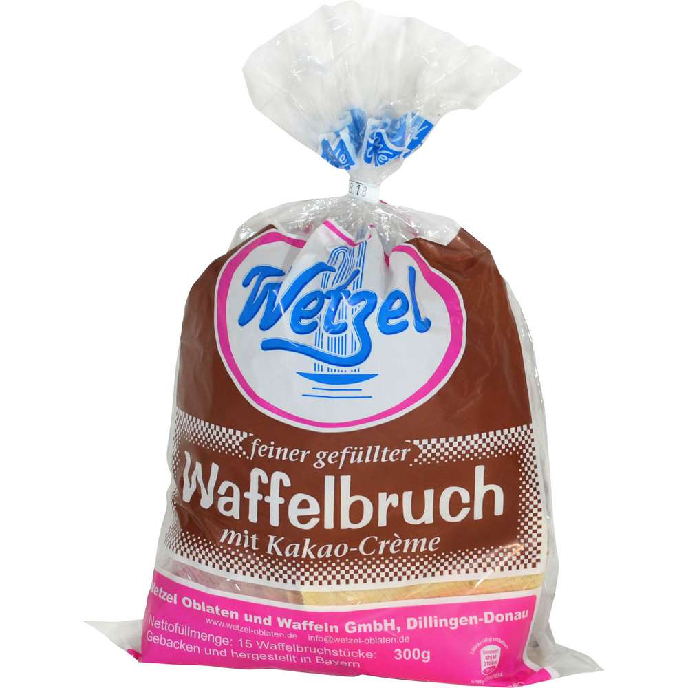 Produktabbildung Wetzel Waffeln Waffelbruch, Kakao-Creme