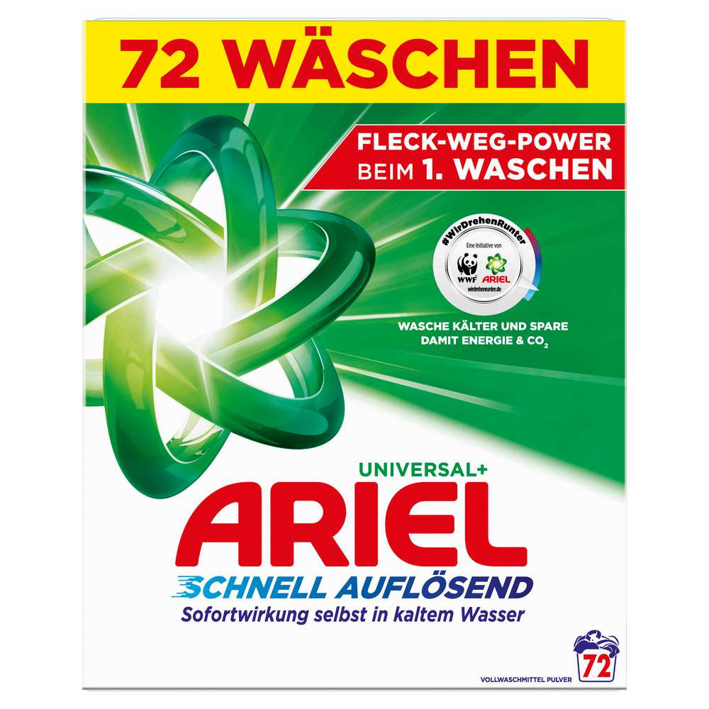 Produktabbildung Ariel Universal-Waschmittel Pulver