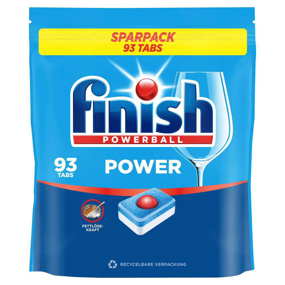 Produktabbildung Finish Spülmaschinen-Tabs Powerball Power Fresh