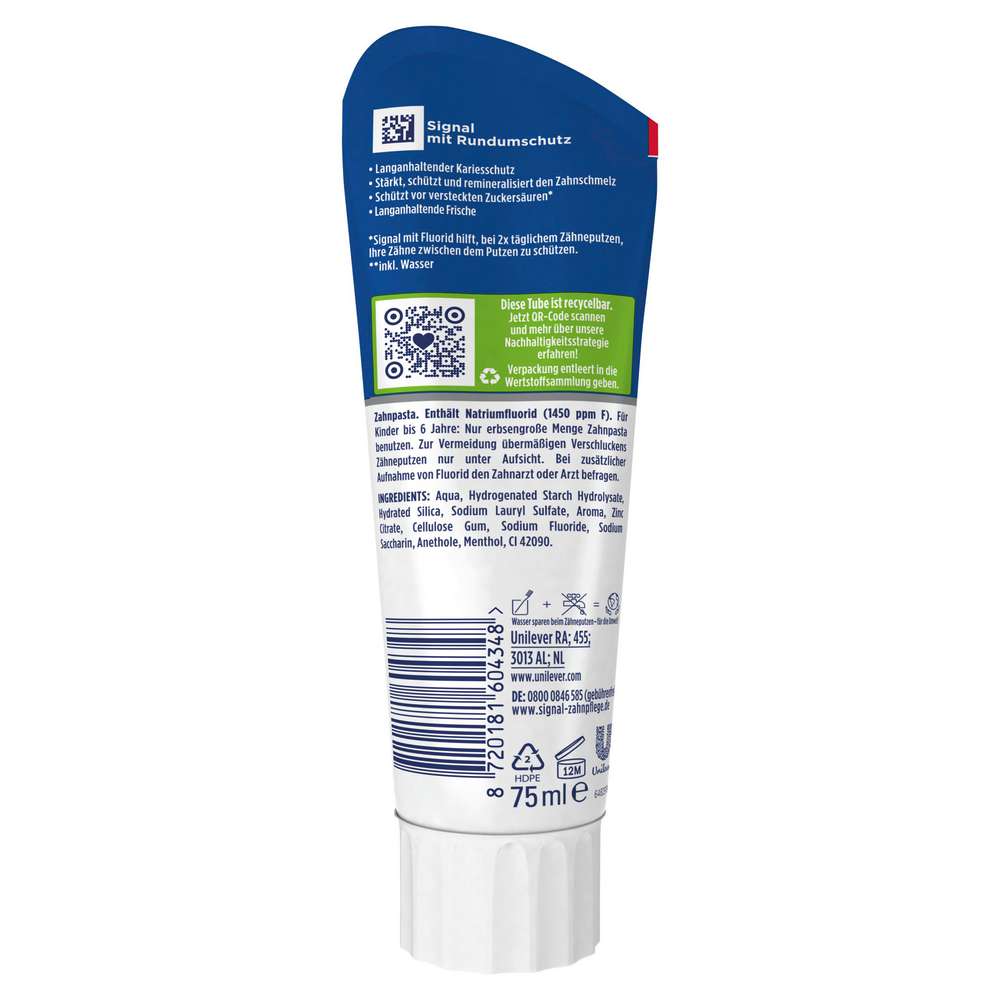 Produktabbildung Signal Zahncreme Sport Gel Fresh