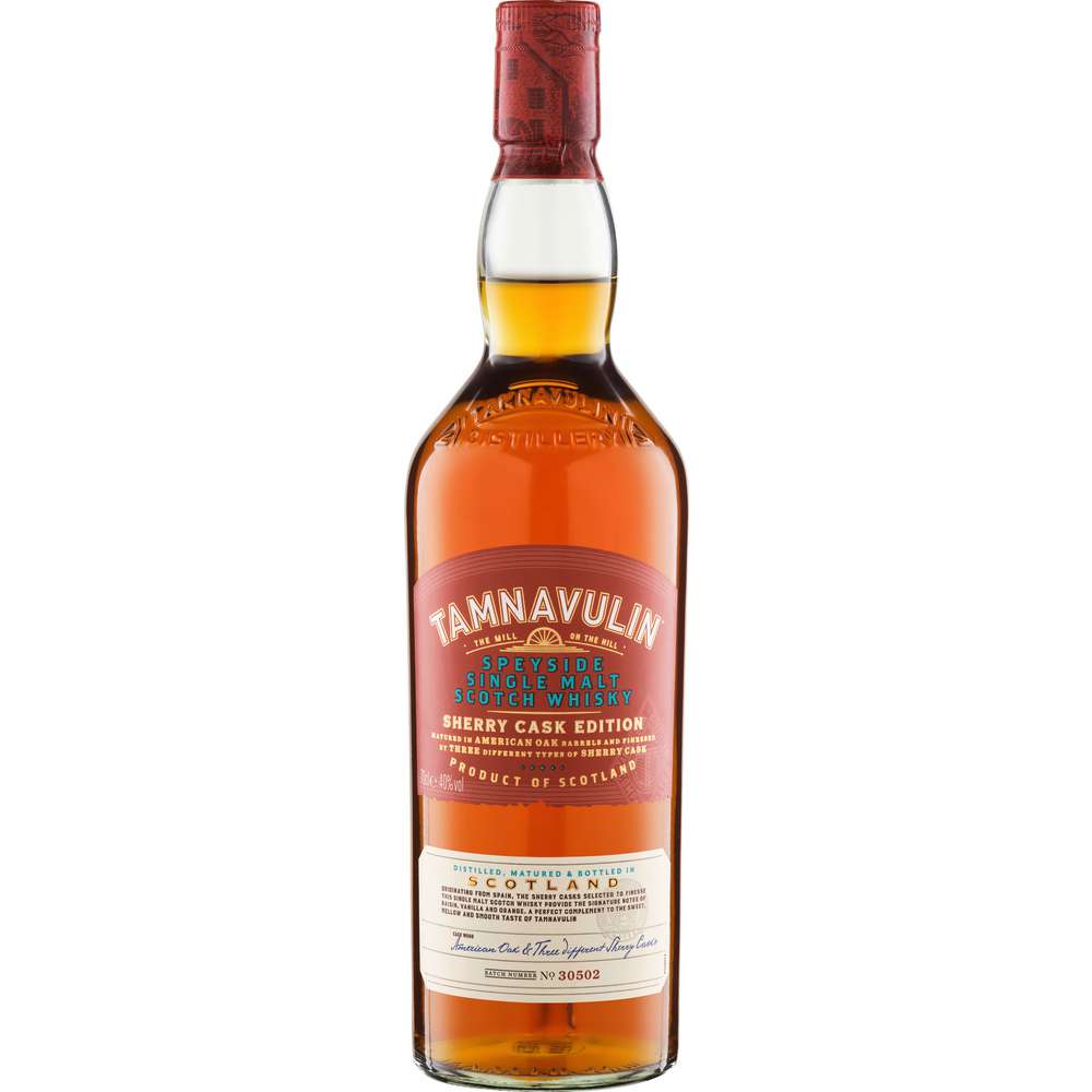Produktabbildung Tamnavulin Speyside Single Malt Scotch Whisky 40 %