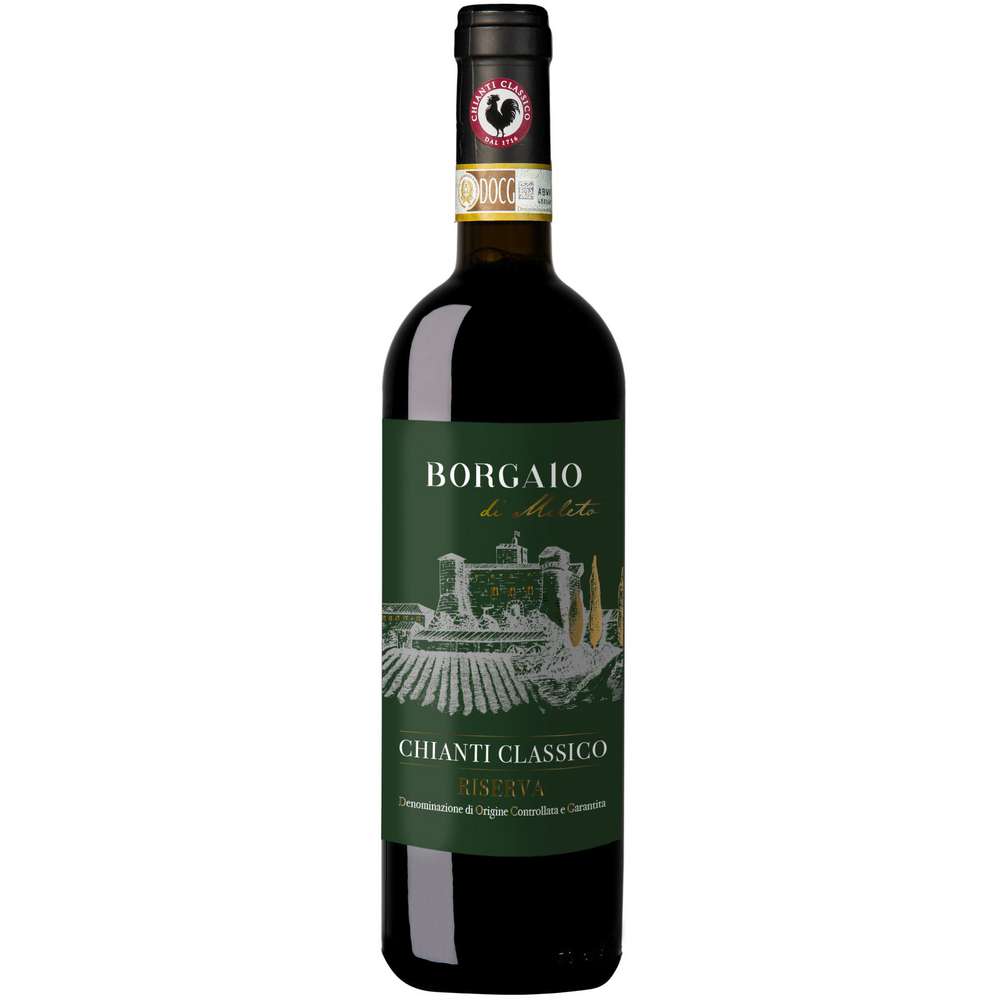 Produktabbildung Castello di Meleto Chianti Classico Riserva Borgaio, Rotwein
