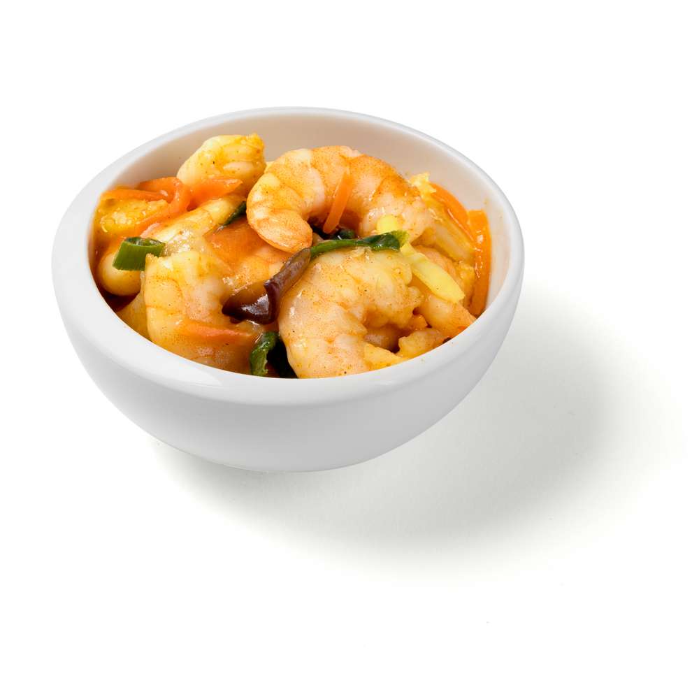 Produktabbildung GLOBUS Fischtheke Asia Salat mit Garnelen