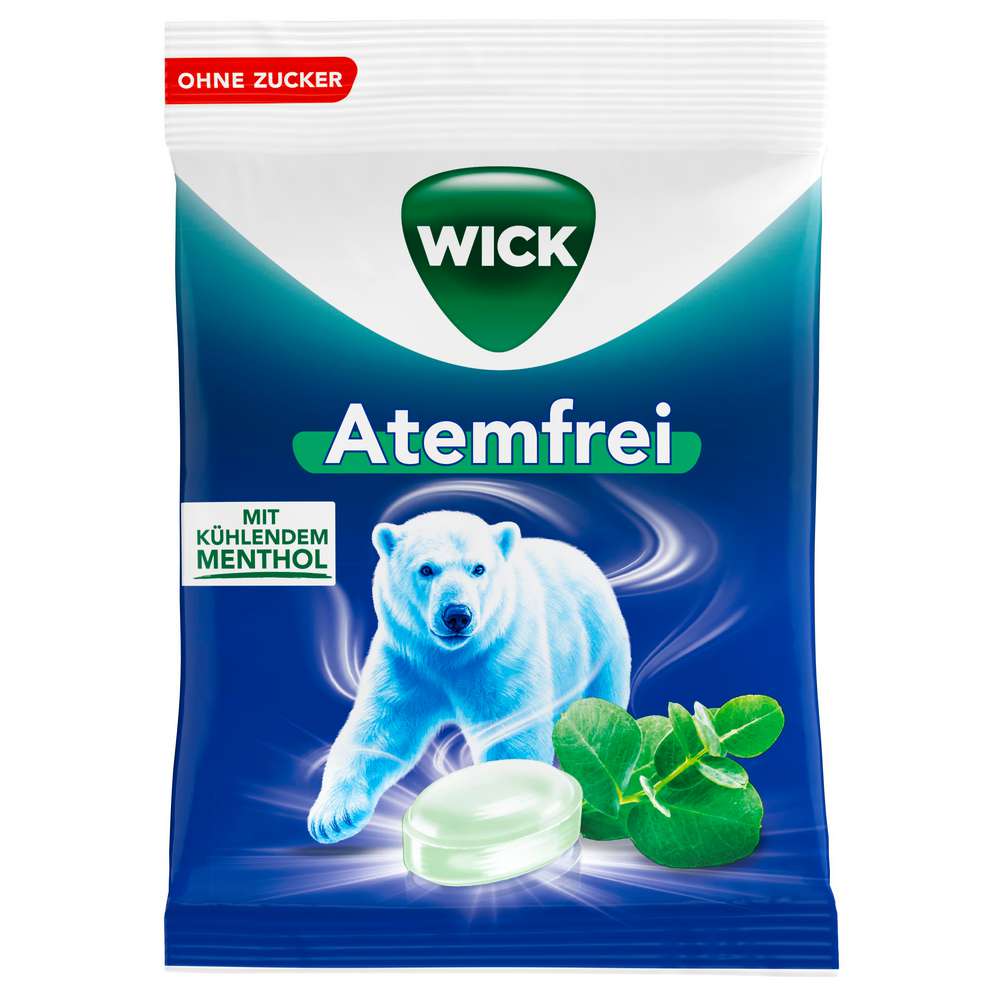 Produktabbildung Wick Bonbons Atemfrei, ohne Zucker