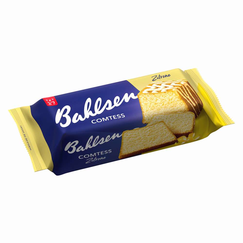 Produktabbildung Bahlsen Rührkuchen Comtess, Zitronengeschmack