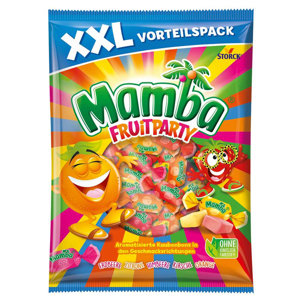Produktabbildung Mamba Kaubonbons Fruitparty