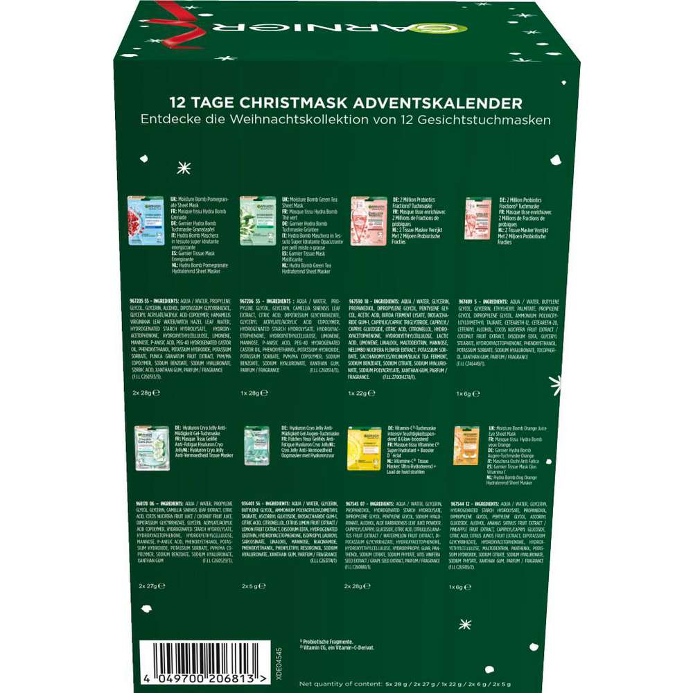 Produktabbildung Garnier Adventskalender SkinCare