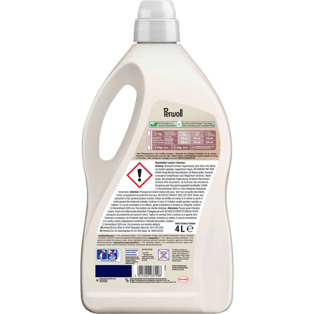 Produktabbildung Perwoll Color-Waschmittel, flüssig, Renew Für Helles