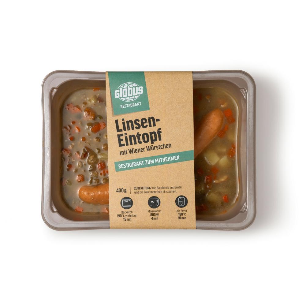 Produktabbildung keine Marke Globus Restaurant Linsen-Eintopf, 400 g